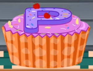  कप केक P