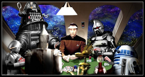  Famous droids playing poker سے طرف کی rabbittooth