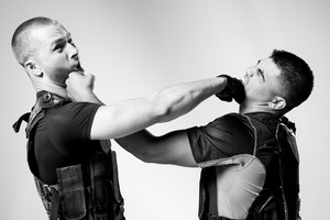  Glen Powell and Victor Ortiz - Expendables 3 Photoshoot - 2014