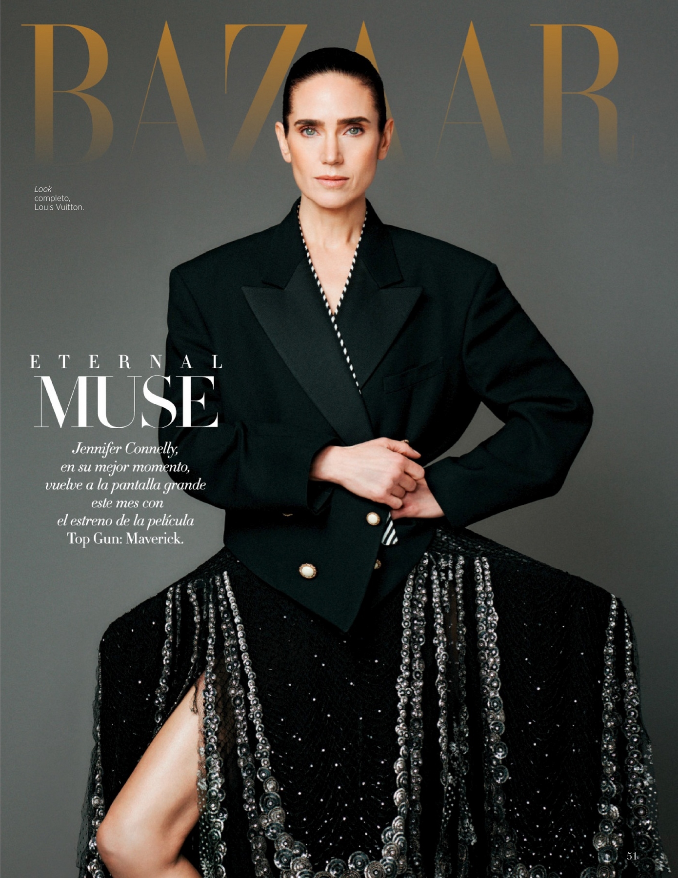 Jennifer Connelly for Harper’s Bazaar Mexico (2022)