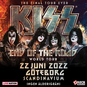  চুম্বন ~Gothenburg, Sweden...June 22, 2022 (End of the Road Tour)