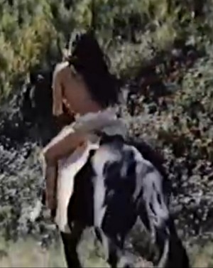 Kilma riding her Horse