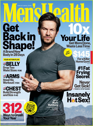 Mark Wahlberg - Men's Health Cover - 2018