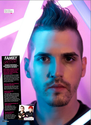 Mikey Way - Kerrang! Photoshoot - 2017