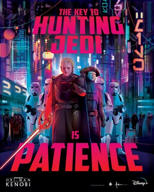 Patience is key | Obi Wan Kenobi | Promotional poster