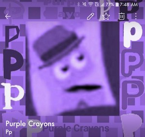  Purple Crayons