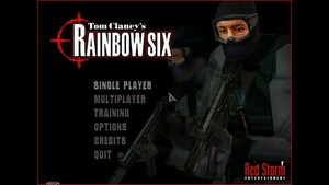 Rainbow Six 1998 - PC menu