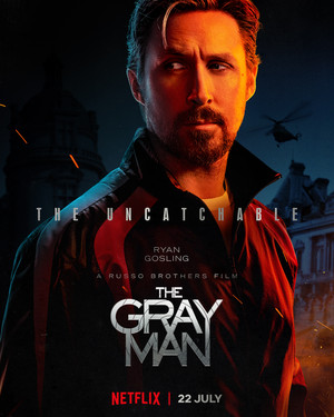 Ryan Gosling as Court Gentry aka Sierra Six in The Gray Man | Promotional Poster