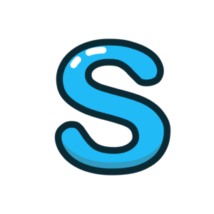  S, letter, lowercase ícone