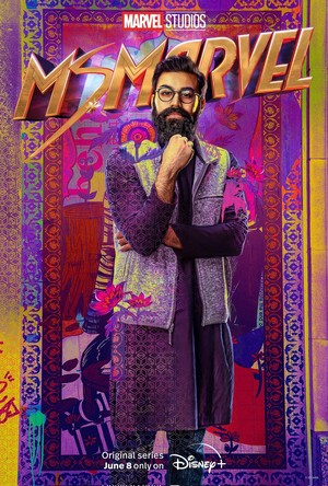 Saagar Shaikh as Amir Khan | Ms Marvel | Character Poster