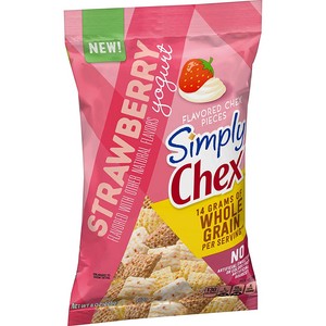  Simply Chex, strawberi Yogurt, 8 oz