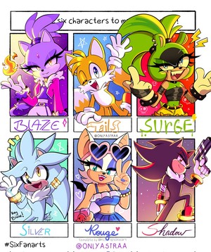  Sonic characters