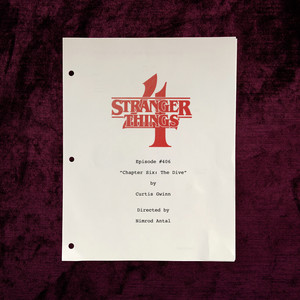  Stranger Things 4 Script - The Dive