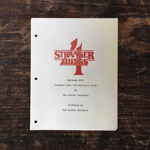 Stranger Things 4 Script - The Hellfire Club 