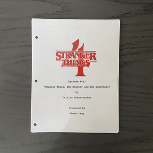 Stranger Things 4 Script - The Monster and the Superhero
