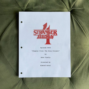 Stranger Things 4 Script - The Nina Project