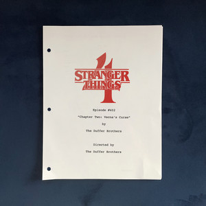 Stranger Things 4 Script - Vecna's Curse