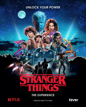  Stranger Things: The Experience Poster