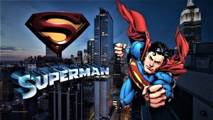  सुपरमैन Over The City 2