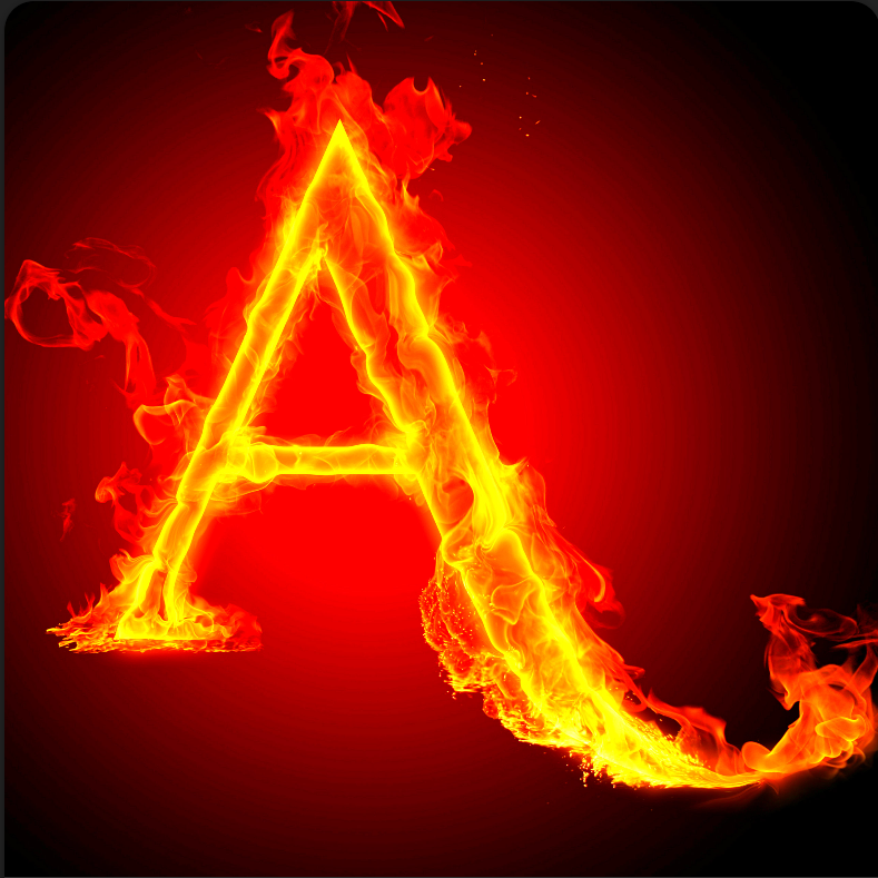 The Letter A Alfa Ent Sign
