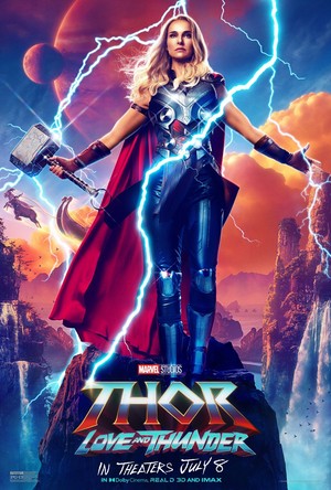  The Mighty Thor aka Jane Foster | Thor: Любовь and Thunder | Character Poster