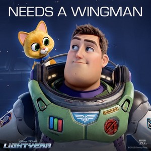  There's no better wingman than Sox | Pixar's Lightyear | 👨‍🚀😸