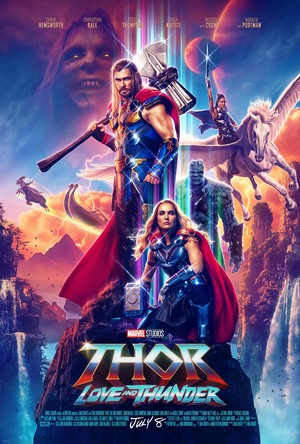  Thor: upendo and Thunder | Promotional Poster