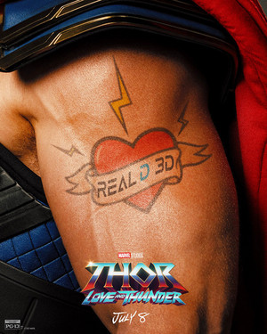  Thor: pag-ibig and Thunder | RealD 3D Poster