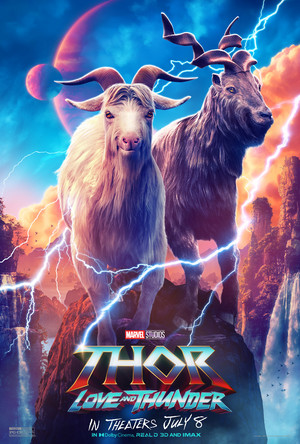  Toothgrinder and Toothgnasher | Thor: upendo and Thunder | Character Poster