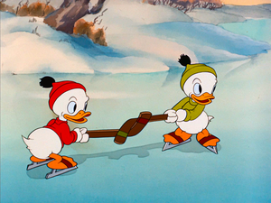  Walt 迪士尼 Screencaps - Huey 鸭 & Louie 鸭