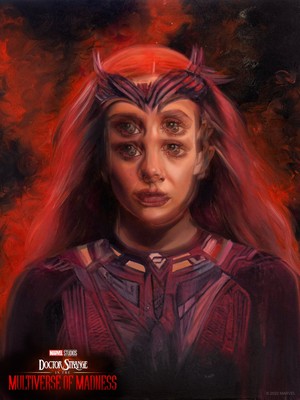  Wanda | Doctor Strange in the Multiverse of Madness | Promotional Poster