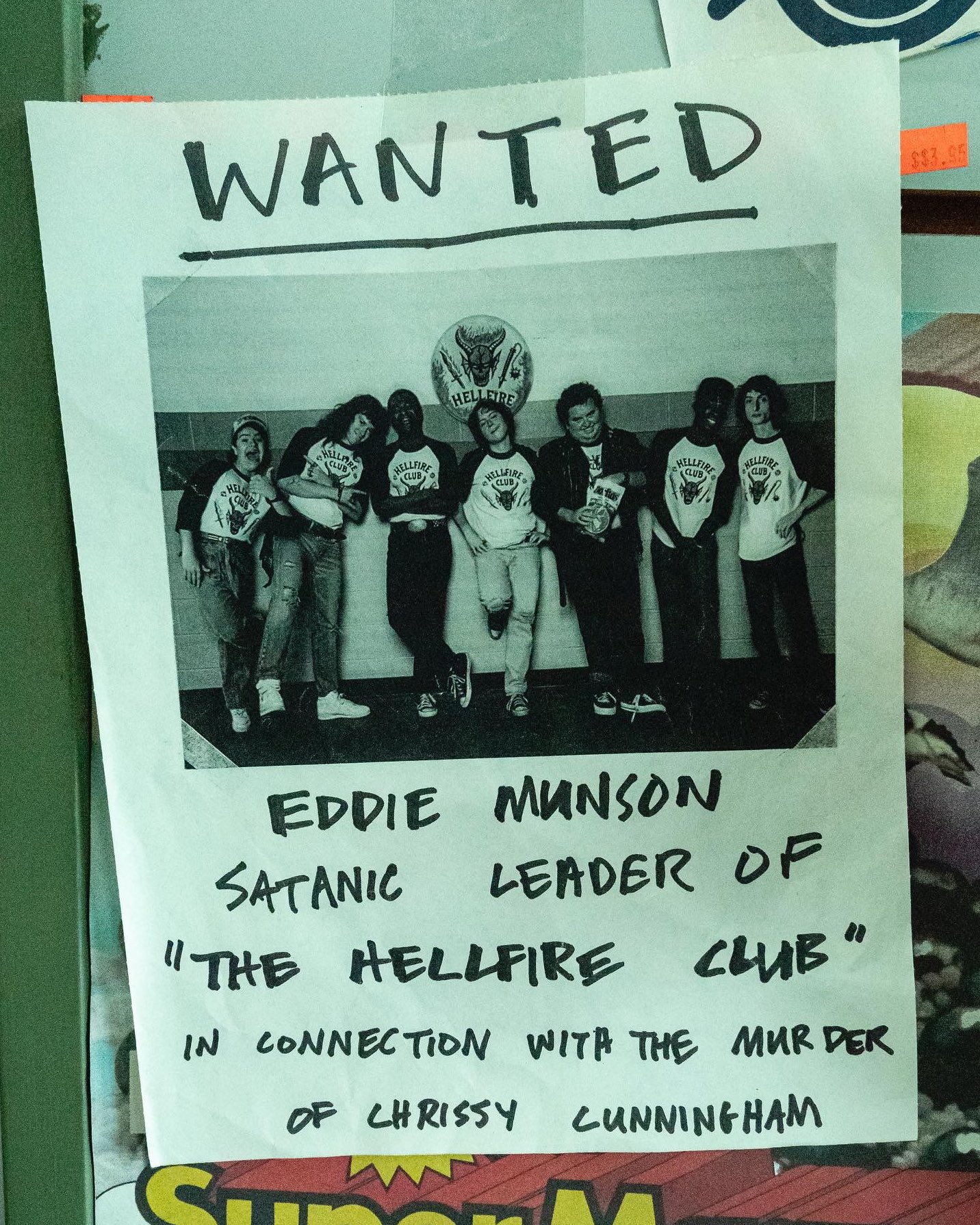 Wanted: Eddie Munson - Poster