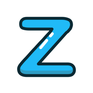  Z, letter, lowercase आइकन