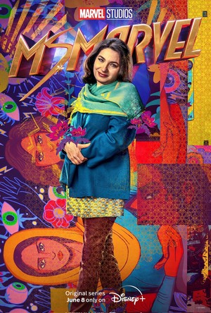  Zenobia Shroff as Muneeba Khan | Ms Marvel | Character Poster