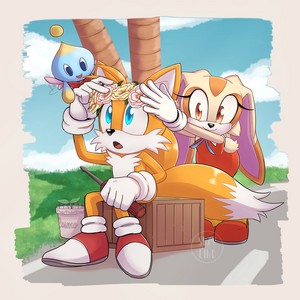  cream and tails
