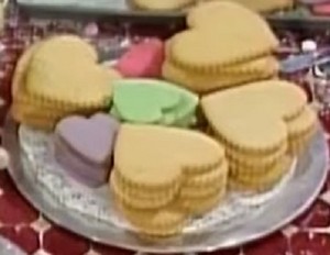  hart-, hart koekjes, cookies