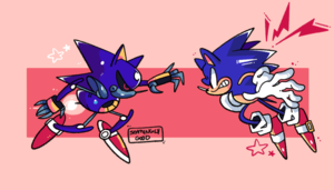  metal sonic and sonic