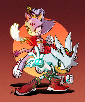 silver and blaze