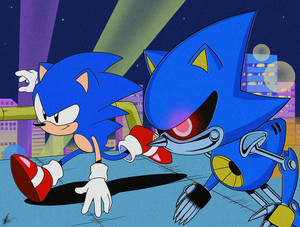  sonic and metal sonic