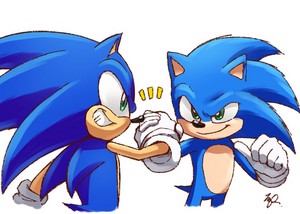  sonic and movie sonic