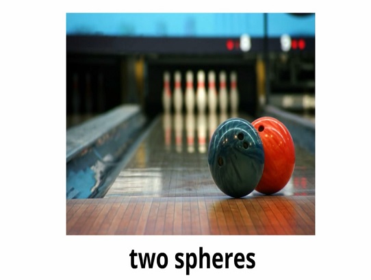 two spheres