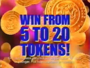 win from five to twenty tokens