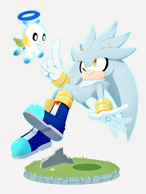  🤍silver and chao🤍