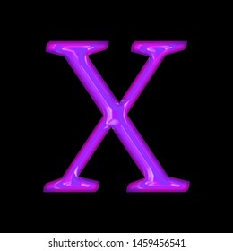  434 Neon purple letter x Images, Stock fotos & Vectors
