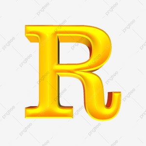  Alphabet 3d Letter R Isolated On Transparent Background Glossy