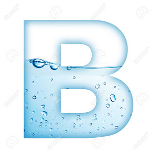  Alphabet Letter Made From Water And Bubble Letter B Stock ছবি