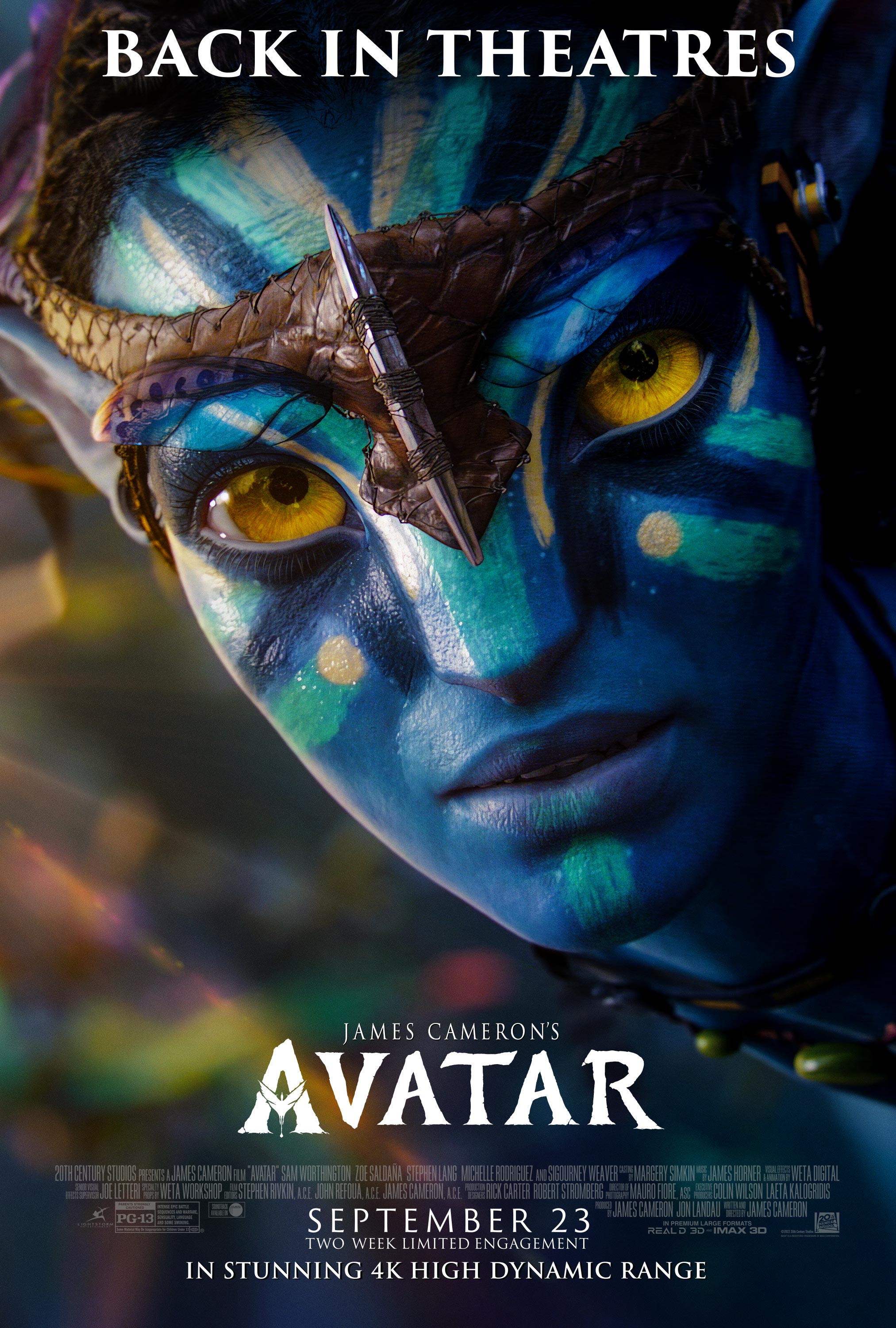 Avatar | rerelease poster | September 2022