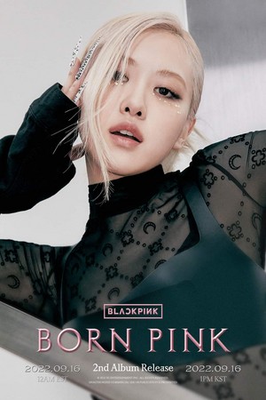 BLACKPINK ‘BORN PINK’ ROSÈ Concept Poster  