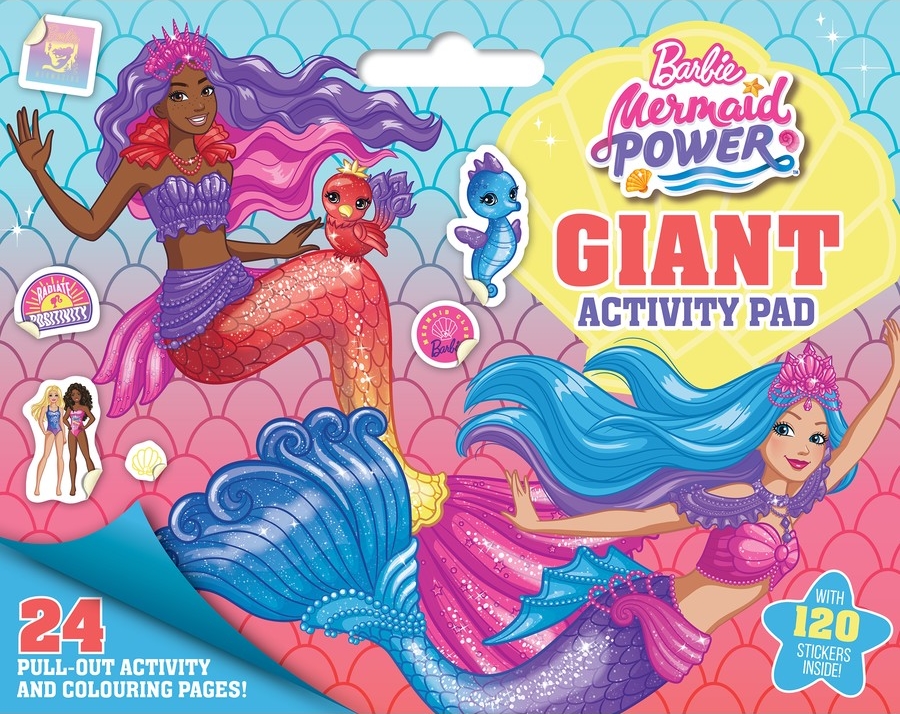 Barbie Mermaid Power Giant Activity Pad