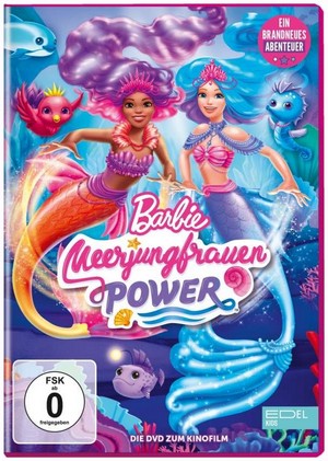  바비 인형 Mermaid Power Official DVD Cover
